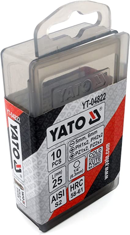 YATO Bithegy készlet 25mm