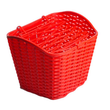 Kosár műanyag első piros